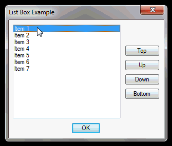 List Box Functions Demo