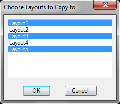 Copy to Layouts