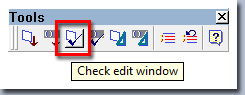 Check Edit Window